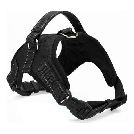 Harnais pour chien avec poignée, facile à contrôler, sangle de poitrine réglable, avec poignée de contrôle, respirant et Durable XL (1/5)