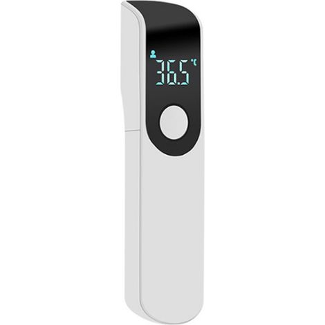 Berührungsloses Infrarot-Thermometer – Für die Stirn – Messbereich 320 bis 429 °C – Genauigkeit ±0,2 °C – LCD-Anzeige – 1 Stück (1/5)