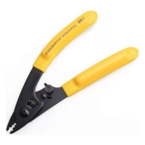 CFS-3 3-Hole Fiber Optic Stripping Pliers for Stripping Fiber Coatings from 125μm to 250μm (1/2)