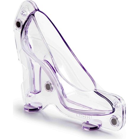 IBILI MOLDE Zapato 3D 16x13 CM, Trasparente/Viola, 21 x 7 x 17 cm (1/2)