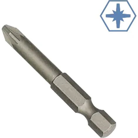 PZ2 Bit, Langbit 50mm, S2 Stahl, Industriequalität (1/5)