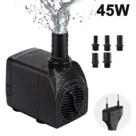 Pompe submersible neuve 2023, avec cordon d'alimentation pour fontaine, Takumi, 45 W (1/2)