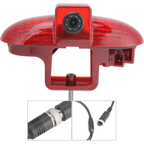 Moniteur de caméra de recul avec feu stop intégré 1/3 PC4089 avec PAL/NSTC, compatible avec Opel Vivaro 2001-2014 (1/5)