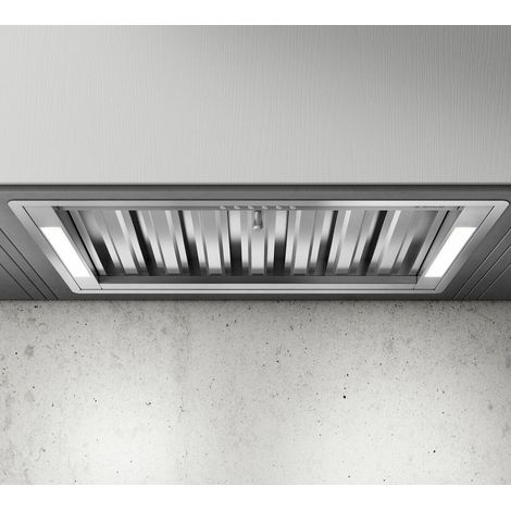 Elica CT35 PRO IX/A/120. Potenza massima di estrazione: 650 m³/h, Tipo di estrazione: Aspirante, Classe di efficienza dinamica del fluido: A. Tipo: Integrato, Colore del prodotto: Acci... - PRF0183210 (1/4)
