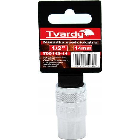 Chiave a bussola geko t00142-14 esagonale cromo vanadio 14 mm (1/2)
