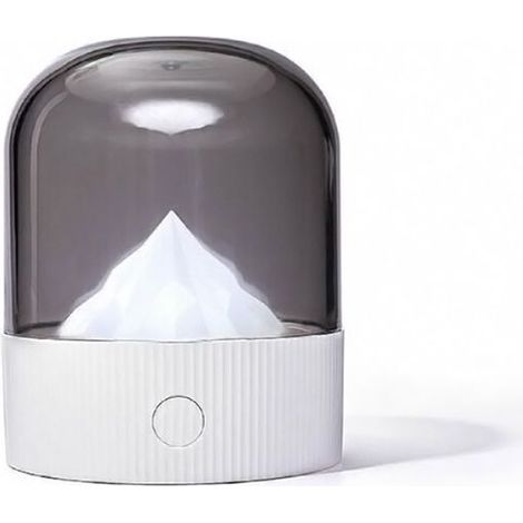Lampe à poser - Veilleuse à intensité et couleurs variables Modèle Mont Blanc Blanc (1/3)