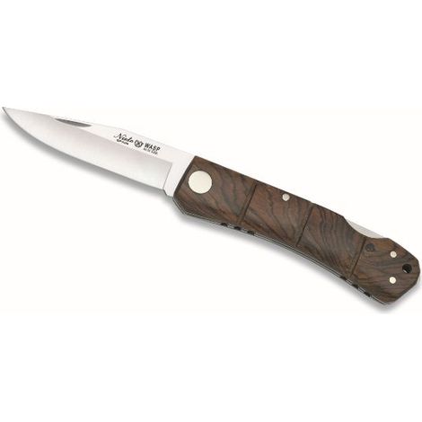 Navaja Wasp 446 Miguel Nieto de 19 cms, con hoja de acero de 8 cms y mango de Madera natural de cocobolo