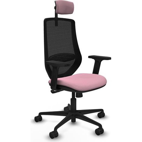 Piqueras et Crespo Mardos Chaise de bureau rose confortable