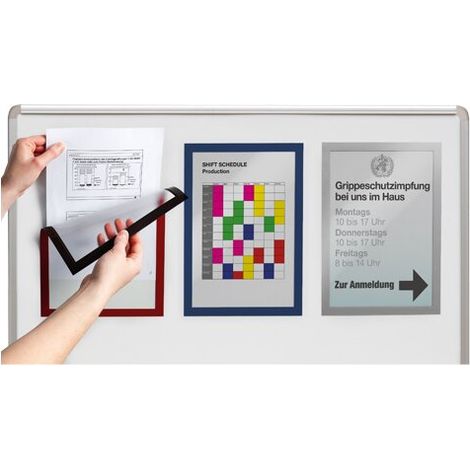 Magnetrahmen A4 kratzfest Maße in mm (BxH): 236 x 323
