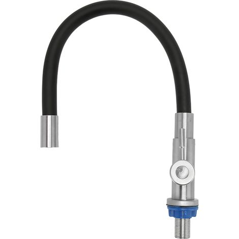 Robinet de cuisine domestique flexible à poignée unique pour lave-vaisselle, robinet pivotant universel pour évier avec eau froide (1/5)