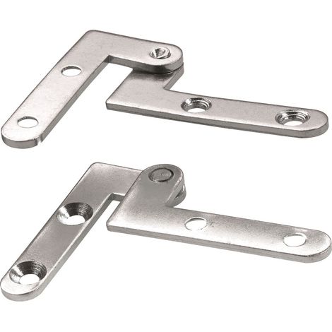 Hettich Eckzapfenband für Drehtüren Stahl, verzinkt, 1 Stück Scharniere