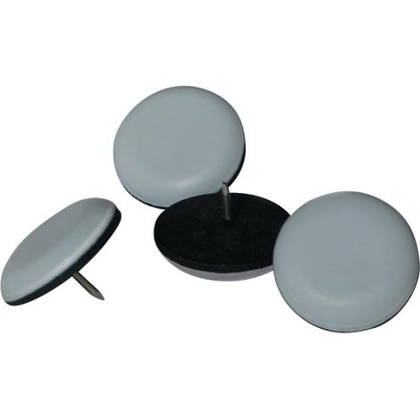 Itar – Patin glisseur téflon 20mm – Épaisseur 6mm – Longueur utile 12mm – Pour sols durs et meubles délicats – Vendu à l'unité (1/2)