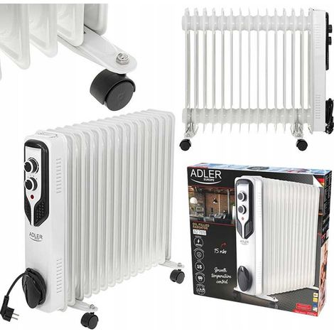 Radiador de aceite (15 aletas) 2500W ADLER AD 7819 (1/5)