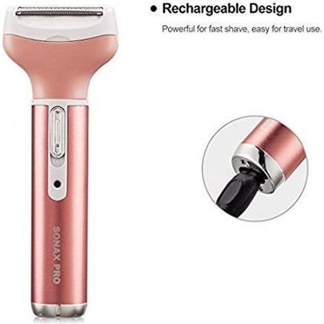 Tondeuse CORPS Maillot 3 en 1 Bikini Tondeuse Nez Rasoir à sourcils Rechargeable Rasoir Femme électrique (1/4)