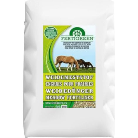 Fertigreen Engrais pour pâturages 20 kg Engrais pour pâturages de chevaux Engrais pour enclos Engrais pour prairies