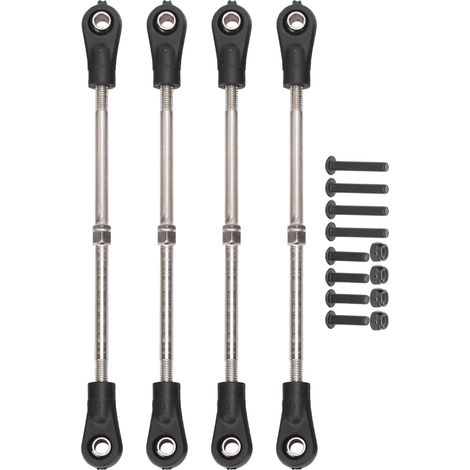 4 Pièces Bras de Suspension Arrière Réglable pour Camion RC 1/10, Liaison de Direction (1/5)