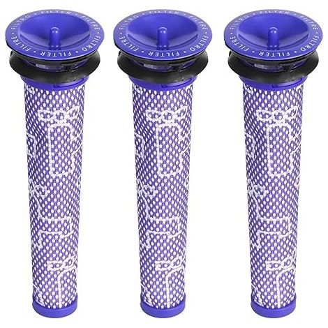 Ersatzfilter für Dyson V6 V7 V8 Staubsauger, Ersatzfilterset für Dyson V6 V7 V8 Staubsauger, 3-tlg. (1/4)