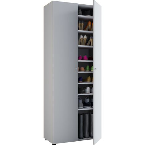 XXL Large Shoe Cabinet Vandol 9 70x178x40 - VCM
