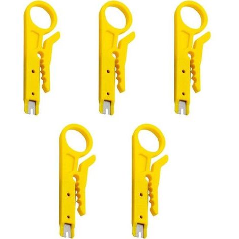 Set of 5 Mini Portable Wire Strippers and Knives for Electrical Cables – Precise and Compact Tools for Fast Stripping (1/5)