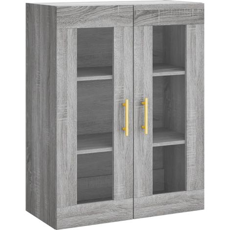 Maison Exclusive - Armario de pared gris Sonoma 69,5x34x90 cm (1/5)