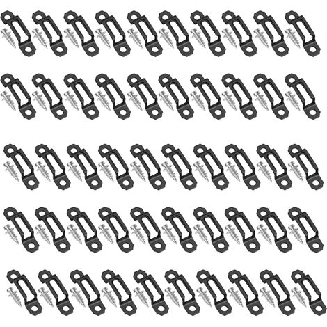 Tornillos de fijación ocultos para muebles y armarios, accesorios de montaje, tornillos de fijación para armarios y alacenas. (1/5)