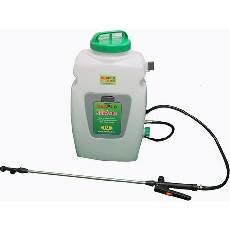 Electric Garden Sprayer Knapsack 16L (Backpack Battery Powered Weed Killer Chemical)