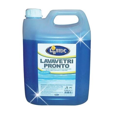 LAVAVETRO VASCHETTA AUTO PRONTO USO LUBEX - LT 5- 4 pezzi
