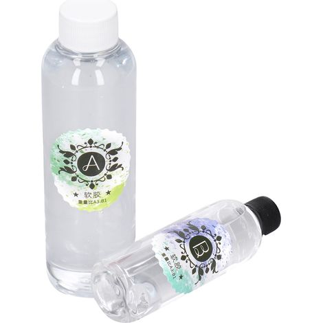 Colle résine époxy transparente AB 300g+100g pour bijoux bracelet coque téléphone bricolage création artistique (1/5)