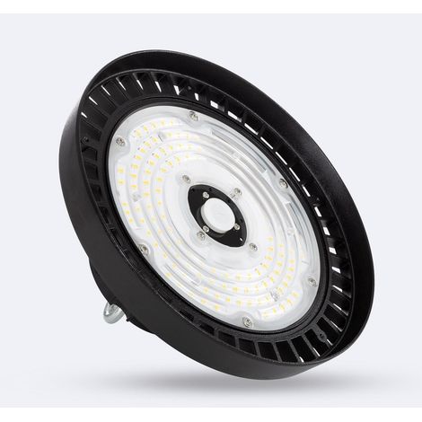 Campana LED Industriale UFO 100W 170lm/W LIFUD Regolabile 0-10V HBD 4000K 90º Bianco Naturale