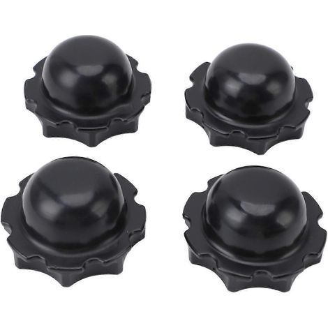 Lot de 4 bouchons de rechange pour spa Lay-Z-Spa Bestway P6575. bouchons noirs résistants (1/5)