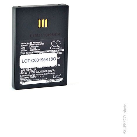NX - Batterie téléphone 3.7V 900mAh - 5530000102660190/1A660190/R2BL3025 (1/4)