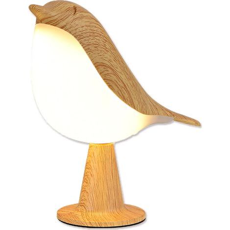 Lampe de chevet tactile rechargeable – 3 modes de gradation – Fonction diffuseur d\'arômes – Lumière chaude et blanche – Batterie 1800 mAh (1/5)