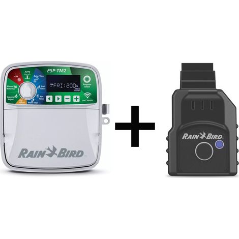 Programador Rain Bird ESP-TM2 8 estaciones exterior + Módulo LNK Wifi Oferta exclusiva (1/5)