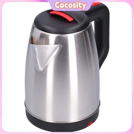 Bouilloire Électrique - Acier Inoxydable - 2000 W - 220 V - Pour Cuisine Bureau Dortoir - 1 Pièce (1/5)