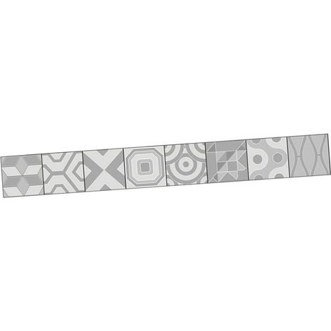 murale autocollante en PVC noir et blanc de style européen (1/5)