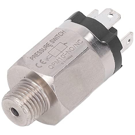 Stainless Steel Diaphragm Type Pressure Switch with 1/2" Thread, Suitable for Compressed Air and Water (1/5)