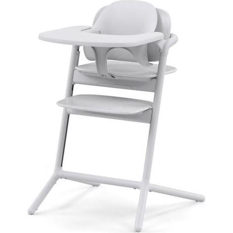 CYBEX - High chair - 3 in 1 pack - LEMO 2 - White - Adjustable in height and depth - Baby set included (1/5)
