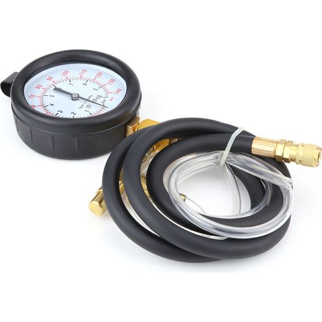 Kit Manomètre de Pression de Carburant Essence Universel pour Diagnostic Pompe d'Injection et Testeur de Système d'Alimentation (1/5)