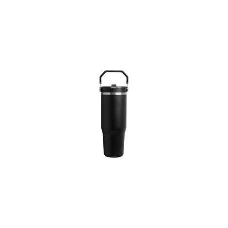 Stanley 1913 Flip Straw Tumbler 1,2L - Black Kühlt 12+ Std. - Auslaufsicher - BPA-frei - Spülmaschinenfest