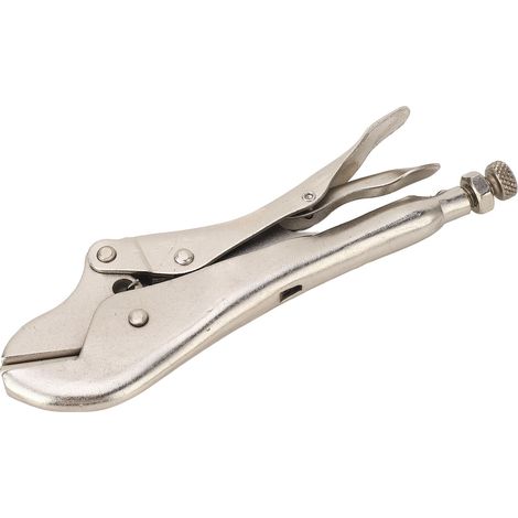 Pince à sertir en acier C45, mâchoires droites de 7 mm, outil de verrouillage pour tuyaux en cuivre (1/5)