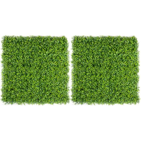 Artificial Foliage Living Wall Panels - 2 Pack (1/5)