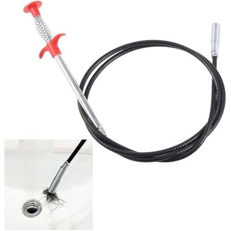 Deboucheur Canalisation, Evier Pince Telescopique Sonde de Debouchage Professionnel 300cm pour Évier Cuisine, Salle Bain, Toilettes, Tuyau D'égout -