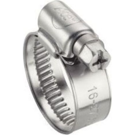 Collier de serrage bande non perforée 12MM Diamètre 40 à 60 Acier zingué W1 - 1 pièce (1/4)