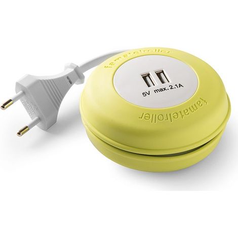 RALLONGE CÂBLE 2X0.75 AVEC 2XUSB 2.1A