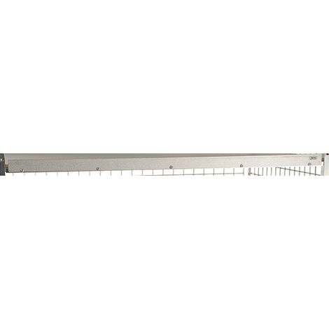 Ripiano bordato Modulo 600, Elettro galvanizzato 1220x55x3 Kongamek KM600-HKL