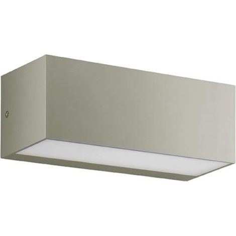 Lampada applique per esterni 23x10 cm FALCO a doppia emissione Silver (1/3)