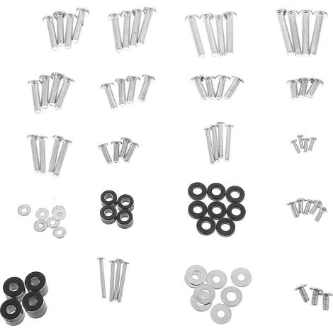 Supports de fixation, vis de montage TV, vis M6, vis de fixation TV M5, matériel de montage TV universel, supports métalliques-1.8X1.6X1.6CM