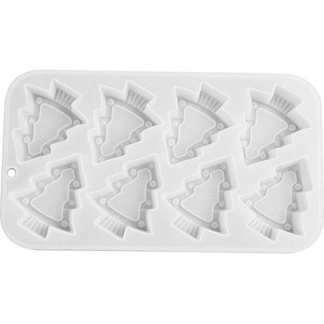 Handgefertigte Weihnachtsbaumform, leicht zu entformen, keine Rückstände, ideal für die Herstellung von Mousse-Torten.