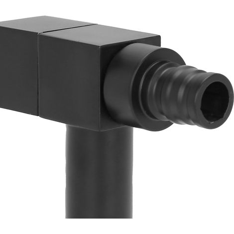Robinet d'eau carré G1/2, robinet simple en cuivre pour eau froide, accessoires de robinetterie pour machine à laver (1/5)