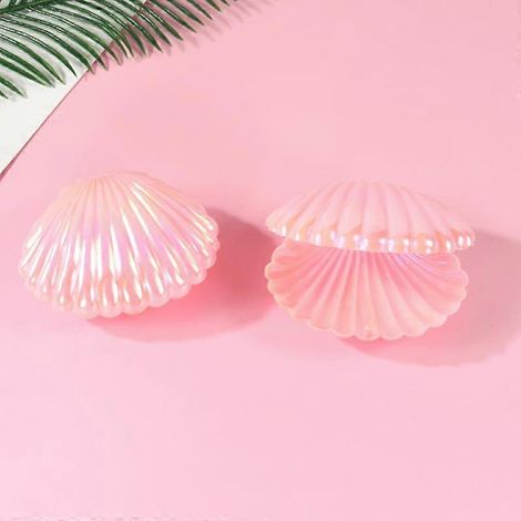 Set mit 10 muschelförmigen Bonbondosen, ideal für Meerjungfrauen-Geburtstagsfeiern, Hochzeiten, Babypartys, Weihnachten und zur Aufbewahrung von Schmuck. (1/5)